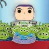 Loungefly - Pixar Buzz met Vleugels en Aliens Jumbo Pin