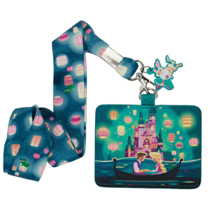 Loungefly – Disney Rapunzel Lantaarn Lanyard met kaarthouder