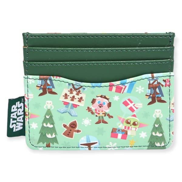 Loungefly – The Mandalorian - The Chibi Feestdagen Creditcardhouder USA Exclusief