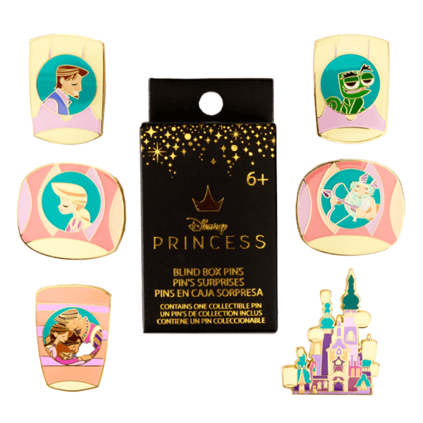 Loungefly – Disney Rapunzel Lantaarn Blind Box Pins