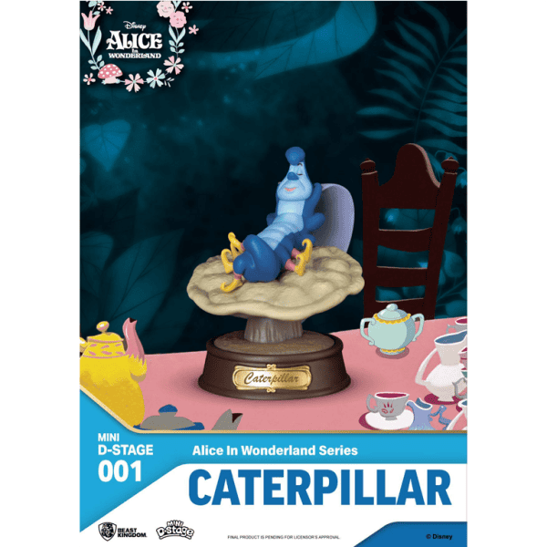 Beast Kingdom - Disney Alice in Wonderland Mini Diorama PVC Set
