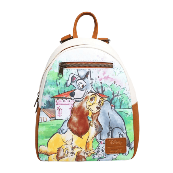 Loungefly – Disney Lady en de Vagebond Familie Mini BackPack USA Exclusief