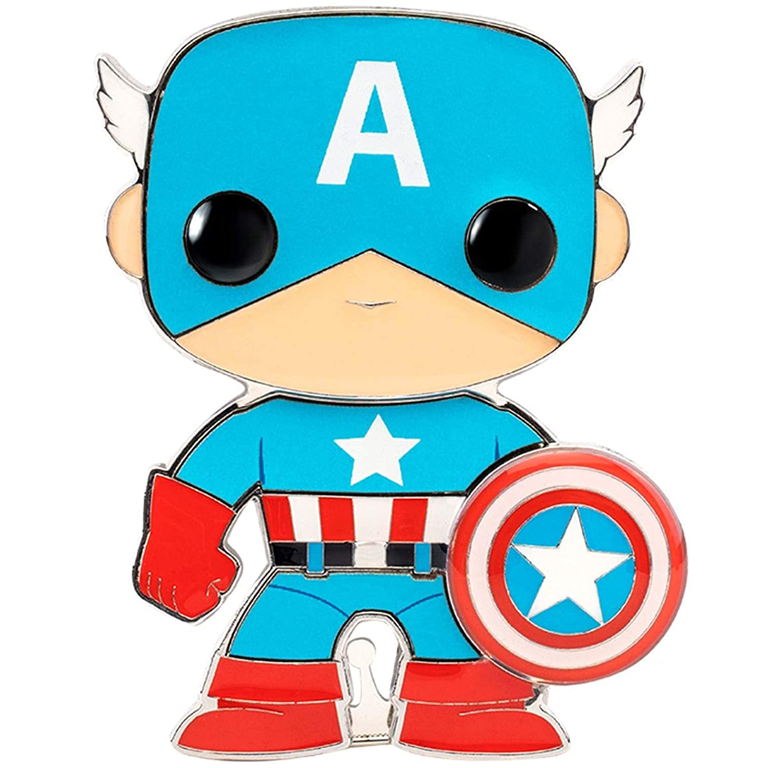Captain America / FULL FANTASY PIN / Enamel / Fan Made / Marvel