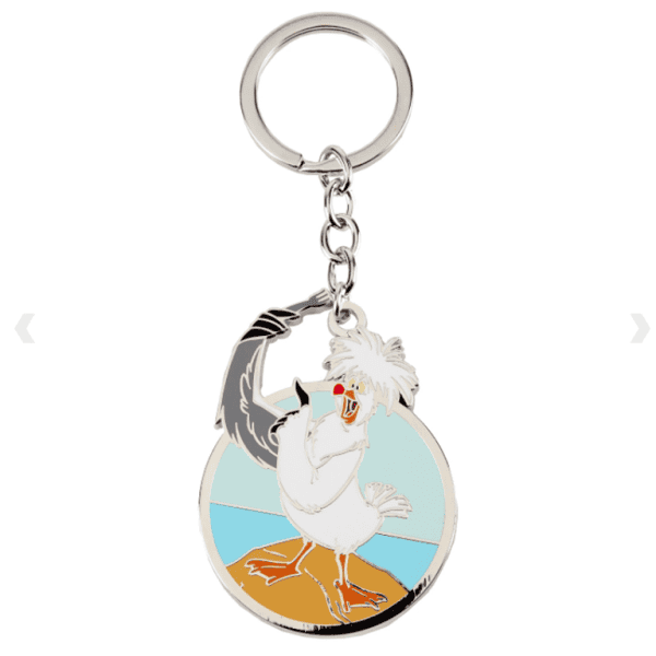 Loungefly – Disney De Kleine Zeemeermin Skuttle Sleutelhanger
