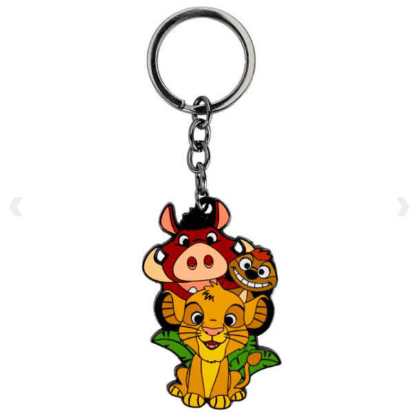 Loungefly – Disney De Leeuwenkoning Trio Sleutelhanger