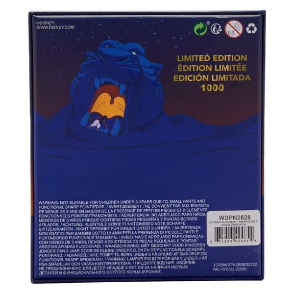 Loungefly – Disney Aladdin 30 Jarige Bestaan Jumbo Pin