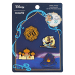 Loungefly – Disney Aladdin 30 Jarige bestaan 4 Pin Set