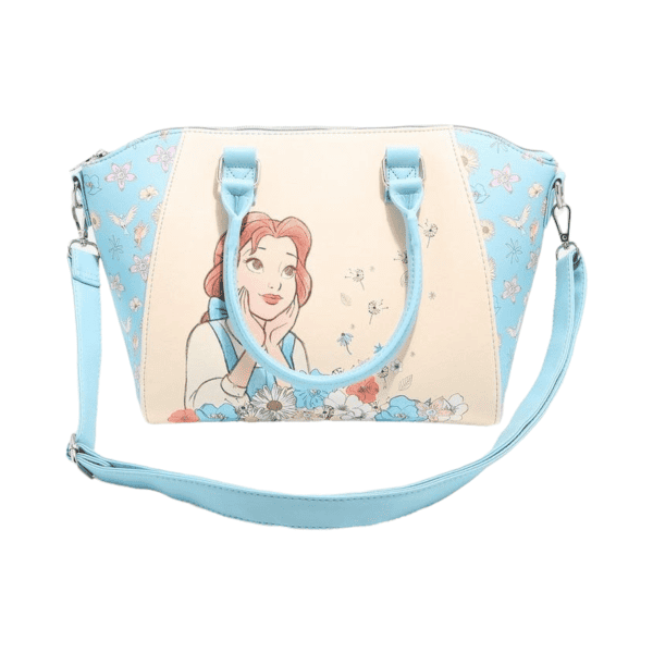 Loungefly - Disney Beauty And The Beast Belle Floral Schoudertas