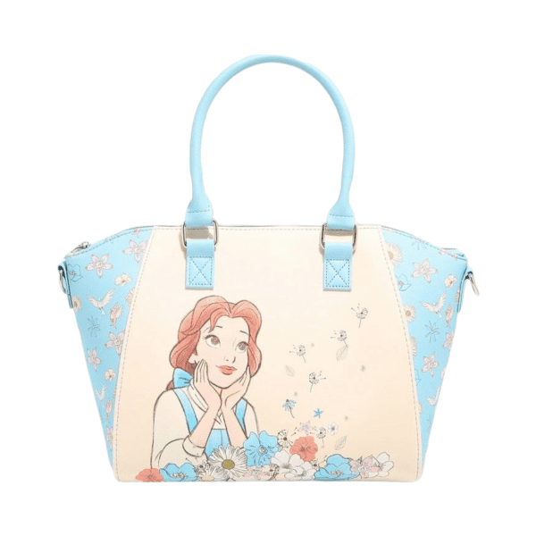 Loungefly - Disney Beauty And The Beast Belle Floral Schoudertas