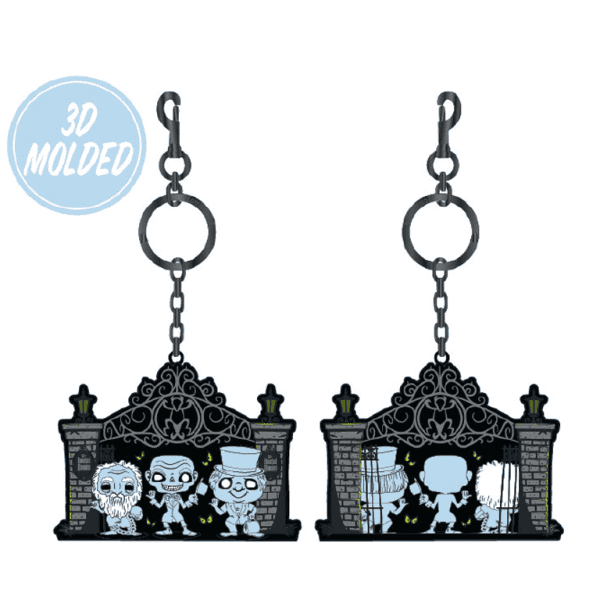 Loungefly – Disney Funko Pop! Haunted Mansion Hitchhiking Ghost 3D Sleutelhanger