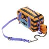 Loungefly - Disney Lilo and Stitch Striped Halloween Candy Wrapper Crossbody Bag