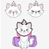 Loungefly – Disney Marie Mixed Emoties Jumbo Pin
