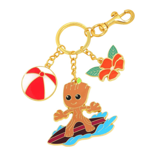 Loungefly – Disney Marvel Guardians of the Galaxy Surfing Groot Sleutelhanger