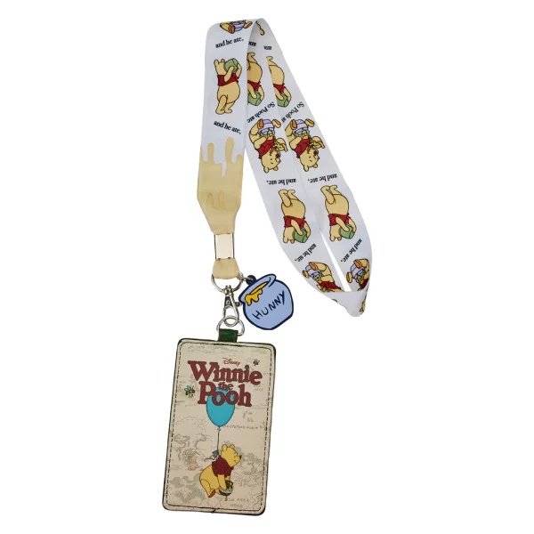 Loungefly – Disney Winnie the Pooh Hunny Lanyard met kaarthouder