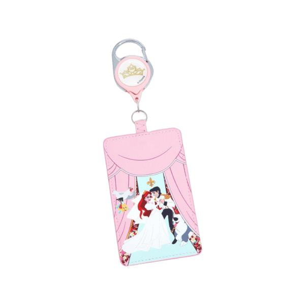 Concept One - The Little Mermaid Ariel & Eric Wedding Oprolbaar Lanyard met kaarthouder USA Exclusief