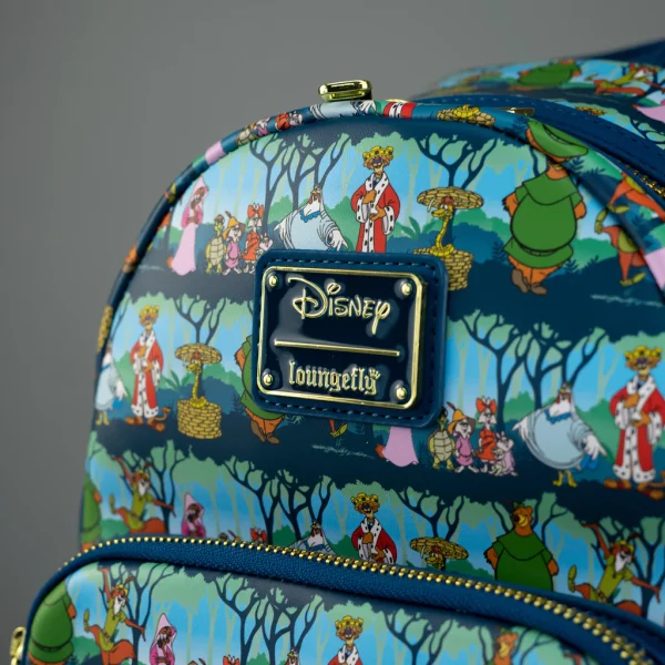 Loungefly – Disney Robin Hood Sherwood All Over Print Mini Backpack