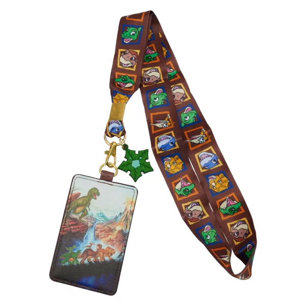 Loungefly – Universal Land Before Time Lanyard met kaarthouder