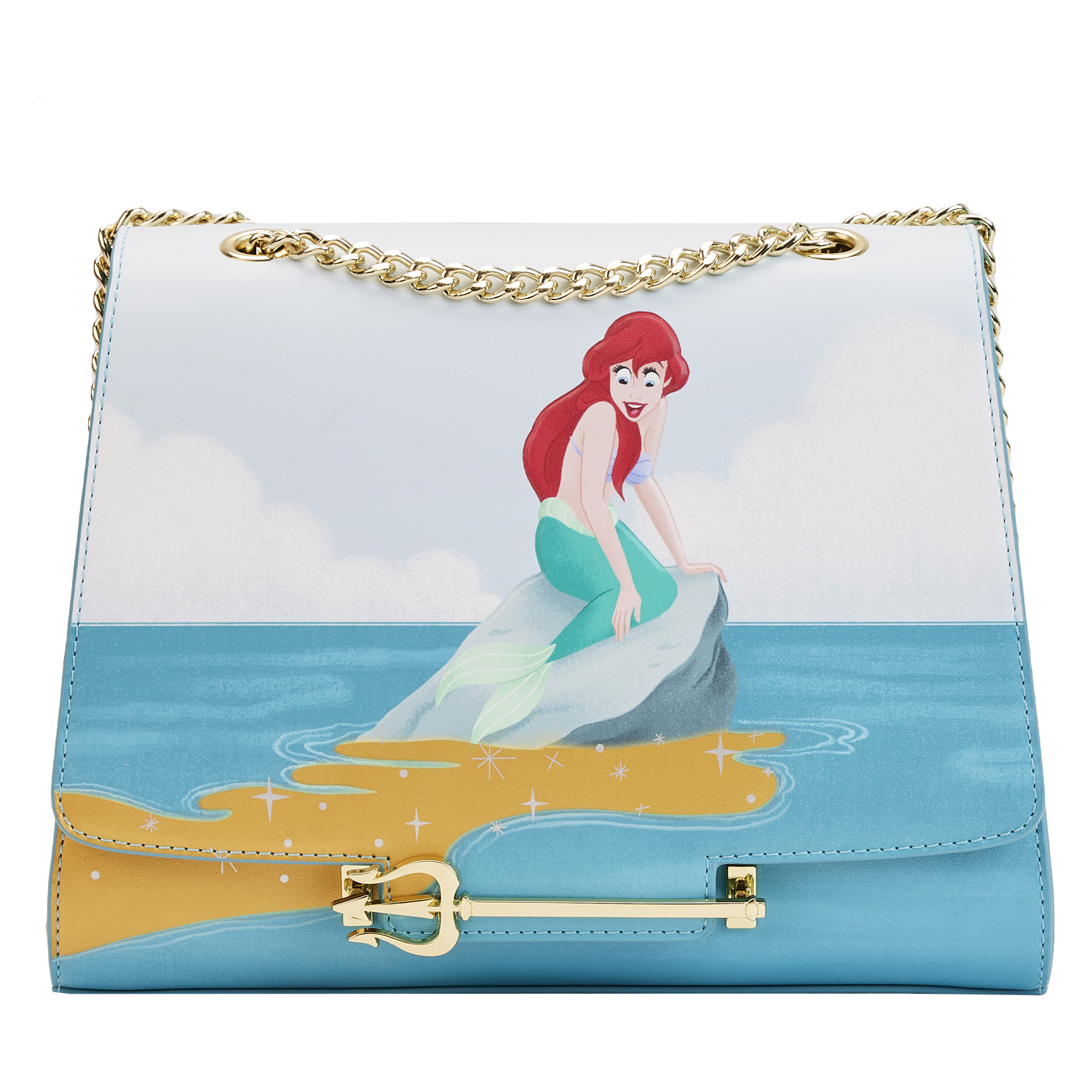 Loungefly The Little Mermaid deals Tritons Gift Mini Backpack