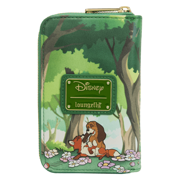 Loungefly - Disney Classic Books Fox And The Hound Zip Around Wallet