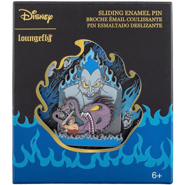 Loungefly - Disney Hercules Hades Slider 3 Inch Collector Box Limited Pin