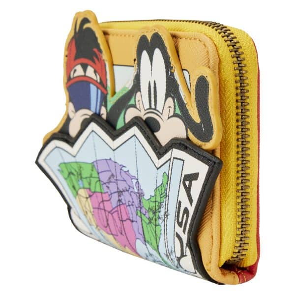 Loungefly – Disney Goofy Movie Road Trip Zip Around Wallet
