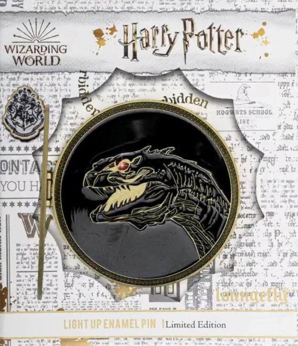 Loungefly - Harry Potter Basilisk Collector Box Light Up 3 Inch Collector Box Limited Pin