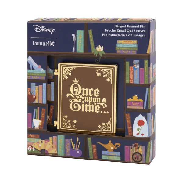 Loungefly – Disney Princess Book 3 Inch Collector Box Limited Pin