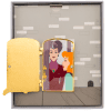 Loungefly – Disney Cinderella Door Evil Stepmother 3 Inch Collector Box Limited Pin