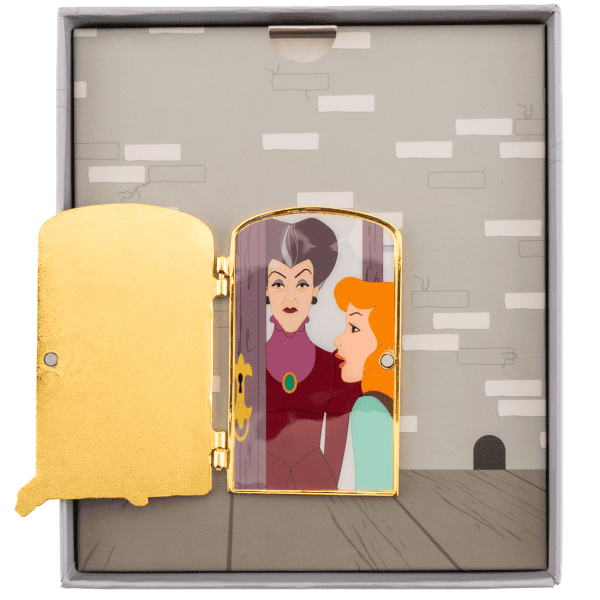 Loungefly – Disney Cinderella Door Evil Stepmother 3 Inch Collector Box Limited Pin
