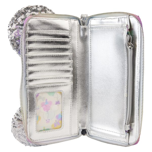 Loungefly – Disney Mickey And Friends Birthday Celebration Zip Around Wallet