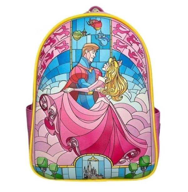 Loungefly – Disney - CC - Sleeping Beauty Stained Glass Mini Backpack Exclusive