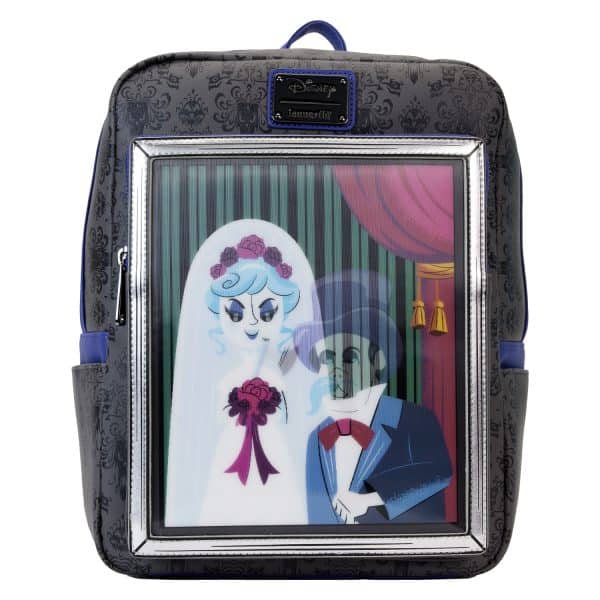 Loungefly – Disney Haunted Mansion Black Widow Bride Lenticular Mini Backpack