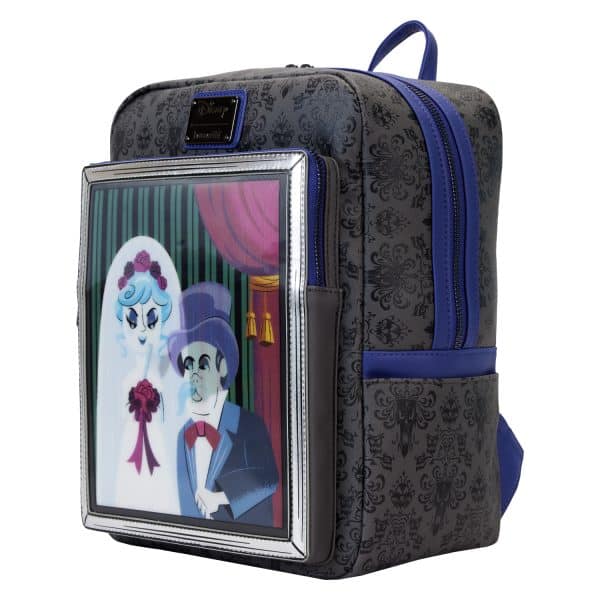 Loungefly – Disney Haunted Mansion Black Widow Bride Lenticular Mini Backpack