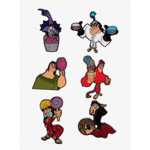 Loungefly – Disney Emperors New Groove Food Blind Box Pins