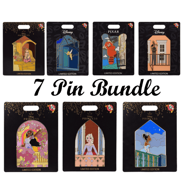 Uncas International - The Balcony Series - 7 Pin Set Derwin Collectables Exclusive