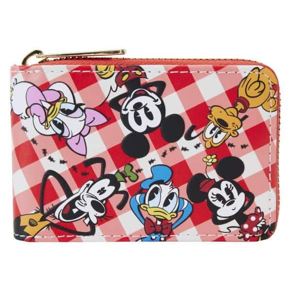 Loungefly – Disney Mickey And Friends Picnic Accordion Wallet