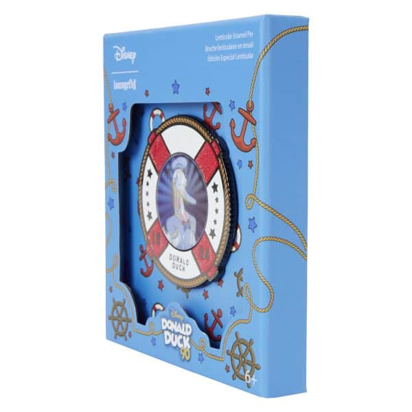 Loungefly - Disney Donald Duck 90th Anniversary 3 Inch Collector Box Limited Pin