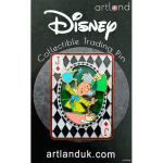 Artland - Alice In Wonderland Card Series - Guy Vasilovitch - Jack Of Diamond Mad Hatter Limited Edition 200 Pin
