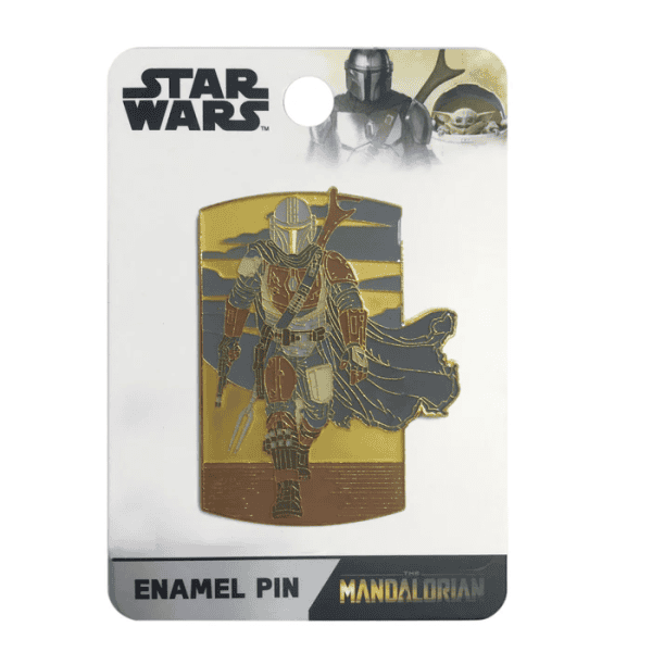 Loungefly - Star Wars - The Mandalorian Walking With Background Limited Edition 600 Pin