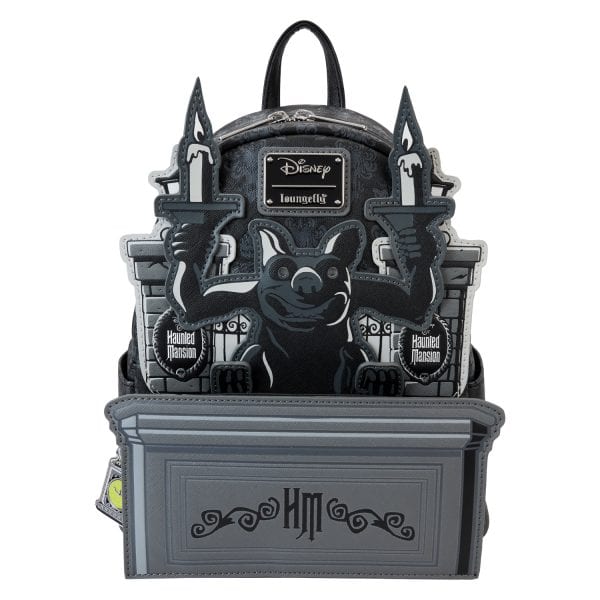 Loungefly - Disney Haunted Mansion Gargoyle Wallpaper Mini Backpack