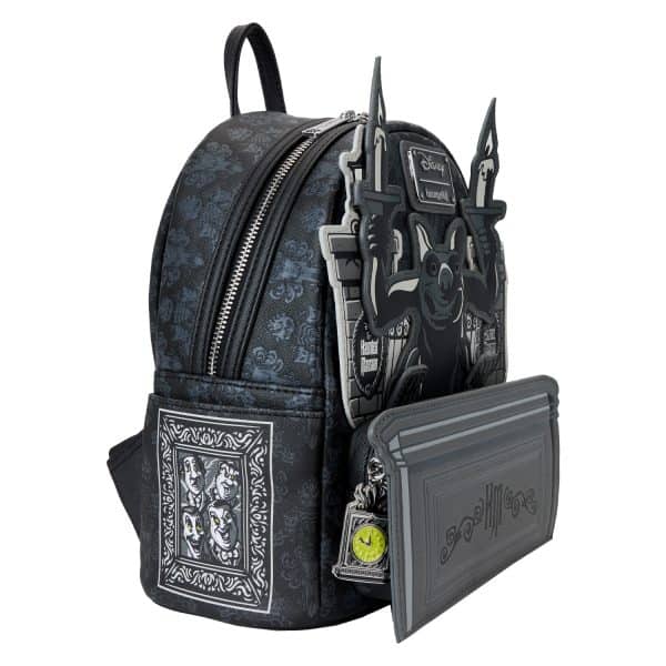 Loungefly - Disney Haunted Mansion Gargoyle Wallpaper Mini Backpack