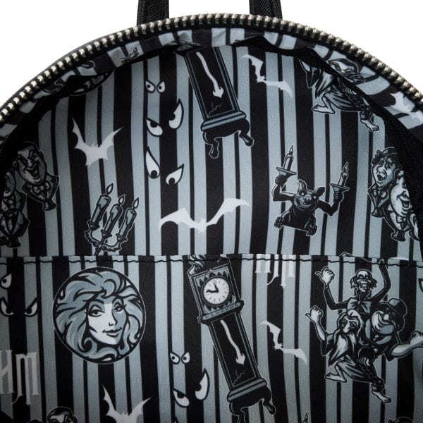 Loungefly - Disney Haunted Mansion Gargoyle Wallpaper Mini Backpack