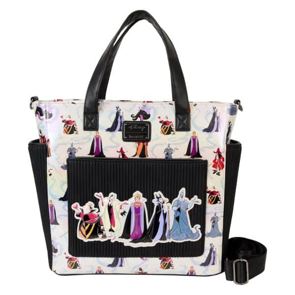 Loungefly – Disney Villains Convertible Backpack & Tote Bag