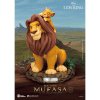 Beast Kingdom - Disney The Lion King Mufasa and Simba 36 cm