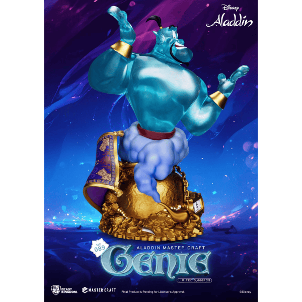 Beast Kingdom - Disney Aladdin Genie Three Wishes 42 cm