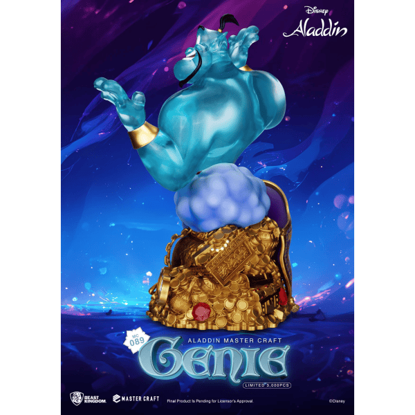 Beast Kingdom - Disney Aladdin Genie Three Wishes 42 cm