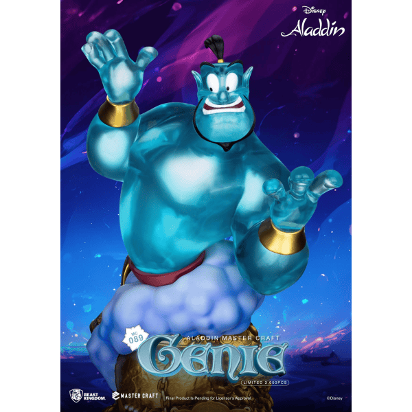 Beast Kingdom - Disney Aladdin Genie Three Wishes 42 cm