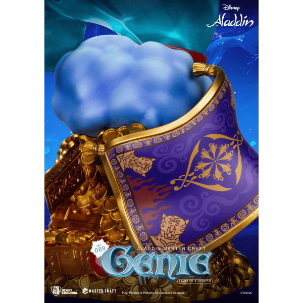 Beast Kingdom - Disney Aladdin Genie Three Wishes 42 cm