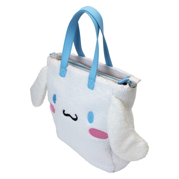 Loungefly – Sanrio Cinnamoroll Sherpa Tote Bag With Coin Bag