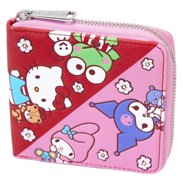Loungefly – Sanrio Hello Kitty & Friends Color Block Zip Around Wallet